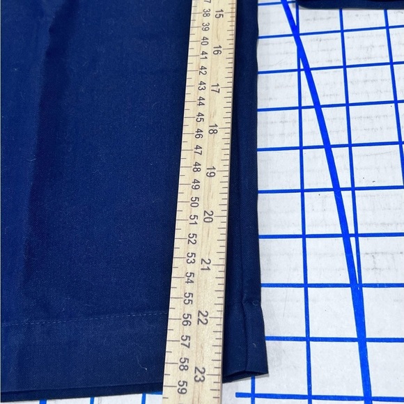 HAVANA JACKS WIDE LEG BEACH PANTS SZ LG DK NAVY RAYON BLEND BREEZY BEACH VACAY - Picture 10 of 11